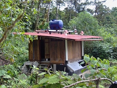 I did some work on these dry composting toilets during my last work days at Merazonia.