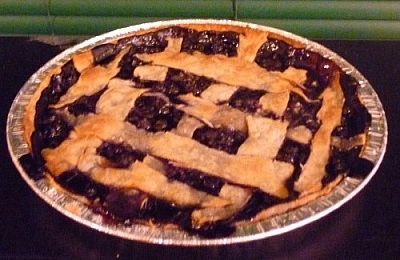 Blueberry Pie With Lattice Top Crust