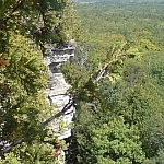 Views of Manitoulin Island from hiking in Ontario on the Cup and Saucer Trail