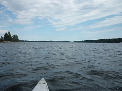 Casual backcountry paddlers will love this easily accessible spot in French River.