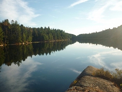 Scenery photographed while hiking in Killarney Provincial Park on the stunning Lake of the Woods Trail.