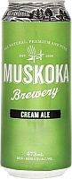 Can of Muskoka Brewery Cream Ale