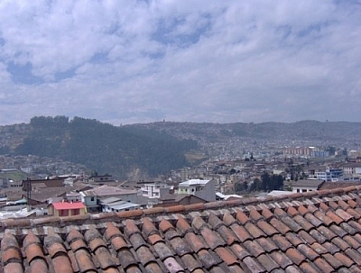 One of the best ways to see the city upon arriving in Quito is from the Monestario de Santa Catalina.