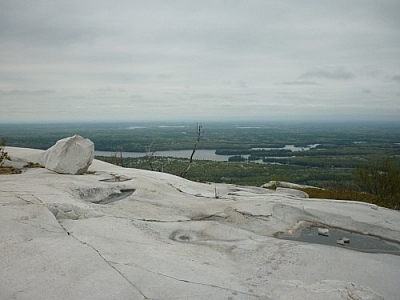 View from Silver Peak in Killarney Provincial Park