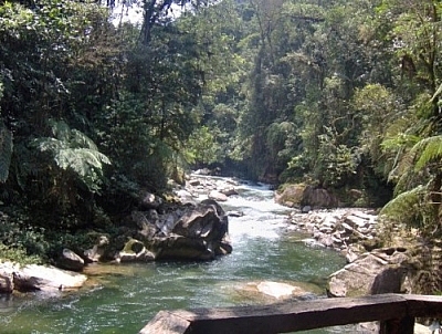 For some alone time, I found this nice sitting spot while hiking near Loja.