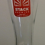 Stack Brewing beer glass