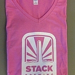 Stack Brewing v-neck woman's t-shirt