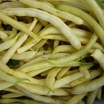 Pile of yellow string beans.