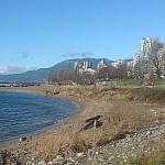 English Bay from the Seaside Trail.