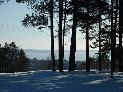 Scenery from the Laurentian Ski Hill.