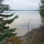 View of Semiwite Lake from the trail...