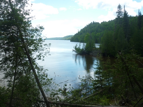 Lake Temiskaming seen while backpacking the OTHT.