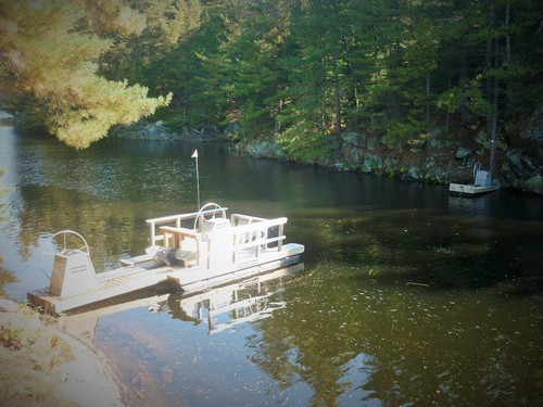 The Water Spyder connecting the Merv's Landing and Wemtagoosh Falls loops at Point Grondine Park.