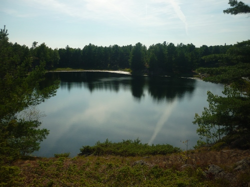 Scenery from Day 2 of our Frontenac Park backcountry trip.