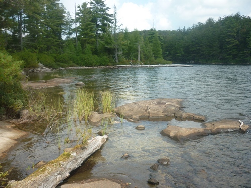 Scenery from the Western Uplands Trail at Algonquin Park.